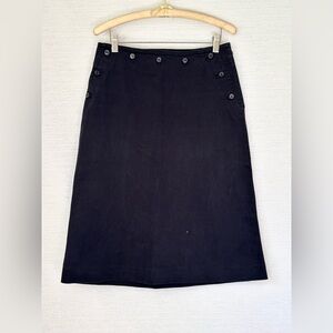 Hushush women’s A-line black skirt